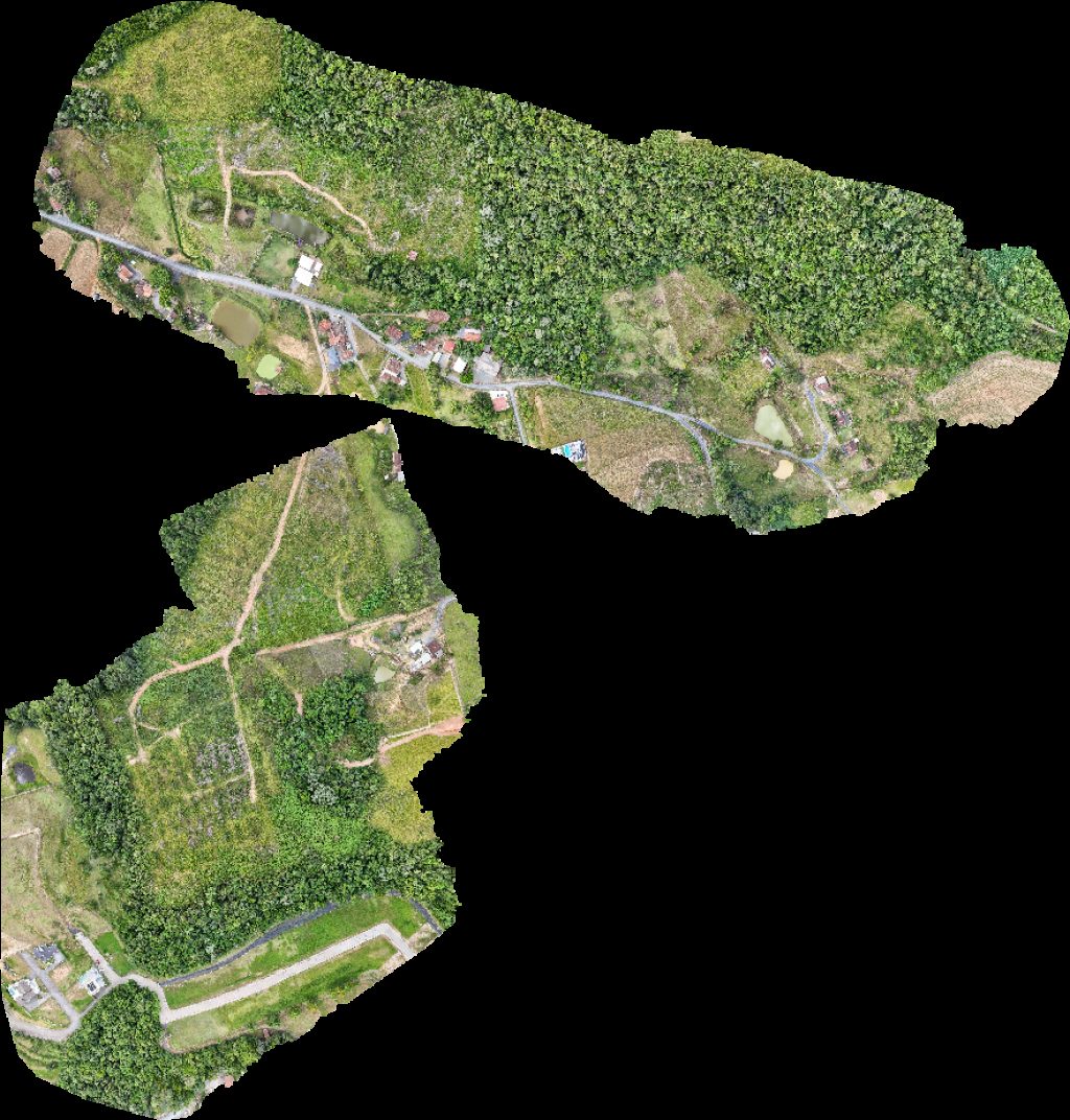 Drone map of Reformas da Fê Cabanha Minatti in Vila Nova Aerial drone map in Ituporanga, Sc, BR