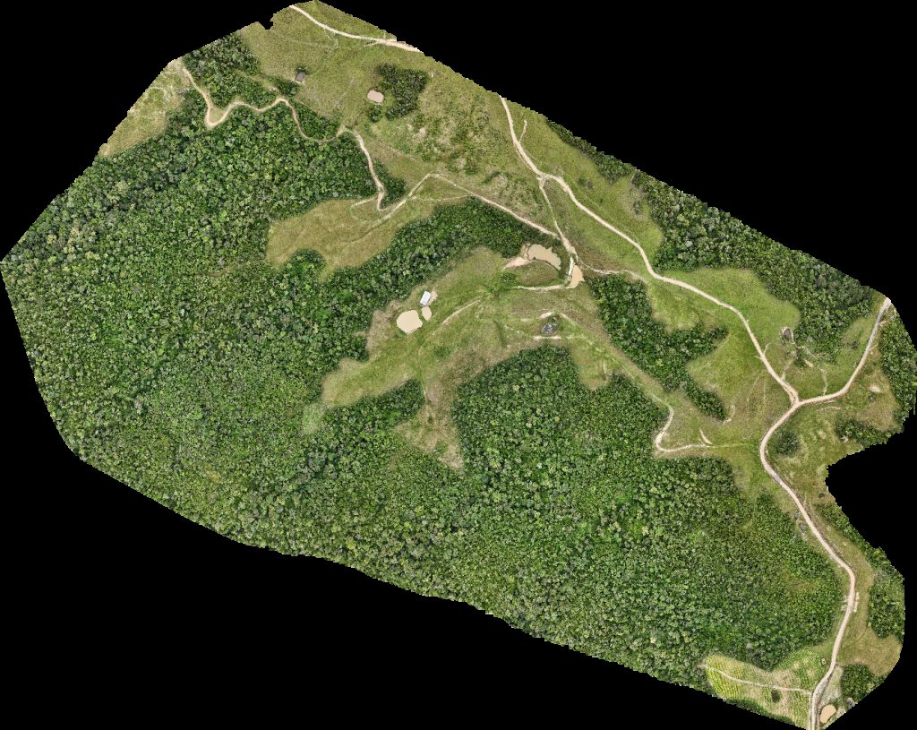 Drone map of Recanto Das Estrelas From The Espezim Family in no brasil Aerial drone map in Leoberto Leal, Sc, BR