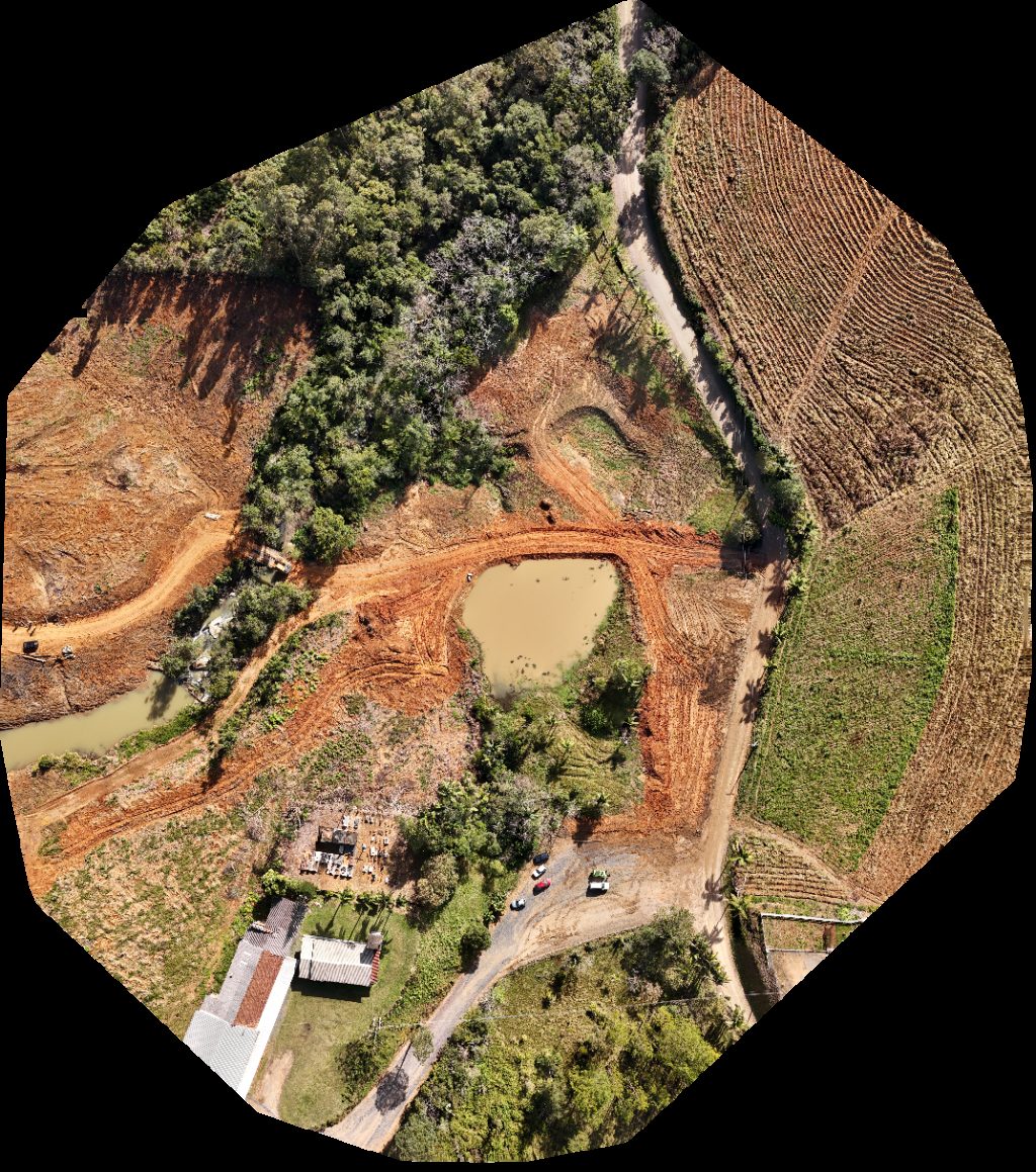 Thumbnail preview for Drone Map of Alto Cutias Cachoeira Da Cotia in Lontras, Sc, Brazil