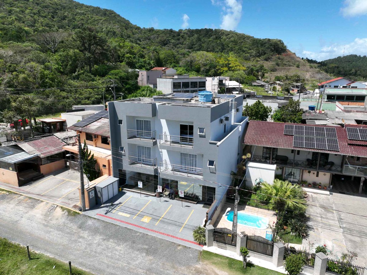 Drone 3d model of Hotel Conchas Ancoradouro Pousada in Gravatá Aerial drone 3d model in Penha, Sc, BR