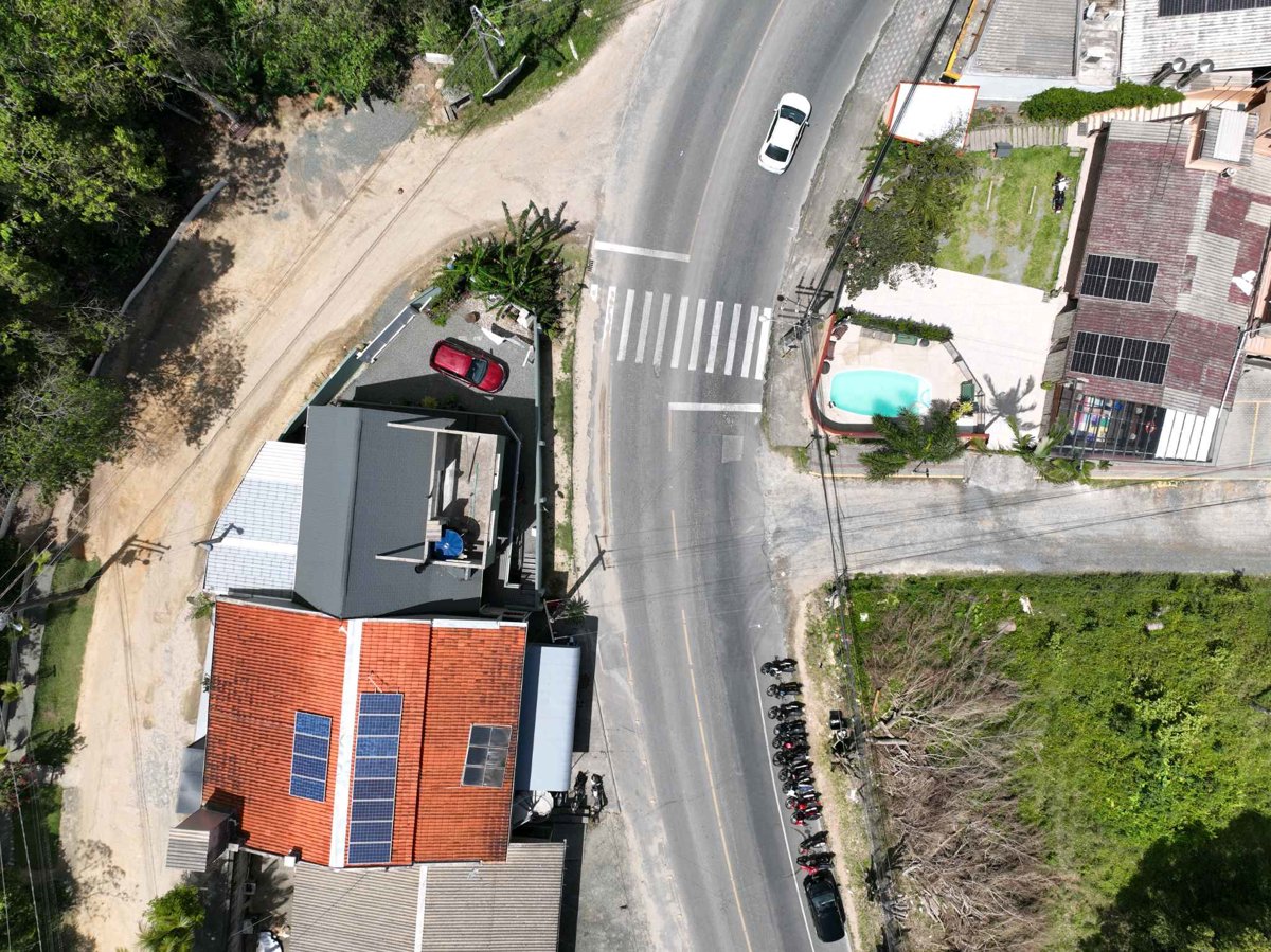 Drone 3d model of Hotel Conchas Ancoradouro Pousada in Gravatá Aerial drone 3d model in Penha, Sc, BR