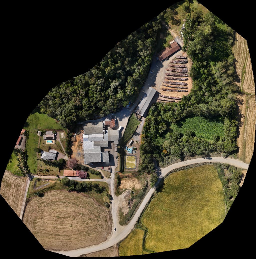 Drone map of Riolat Casa pioneiro Emanuelle Moratelli Aerial drone map in Rio do Oeste, Sc, BR