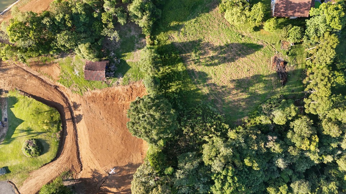 Drone 3d model of Estância Jardim América Sítio JAV in Albertina Aerial drone 3d model in Rio do Sul, Sc, BR