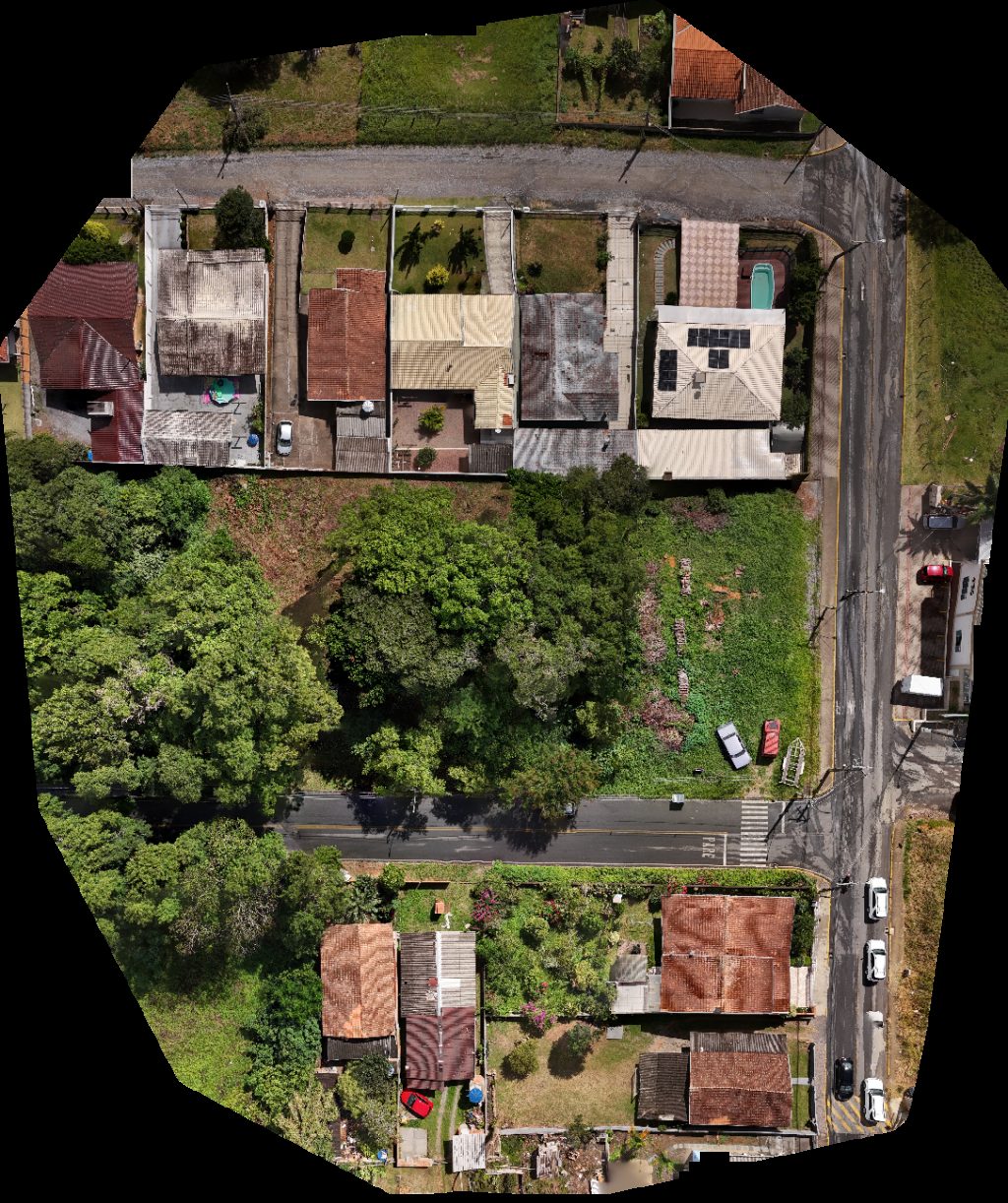 Drone map of Padaria Doce Maria Eder cabeleireiro in Boa Vista Aerial drone map in Rio do Sul, Sc, BR