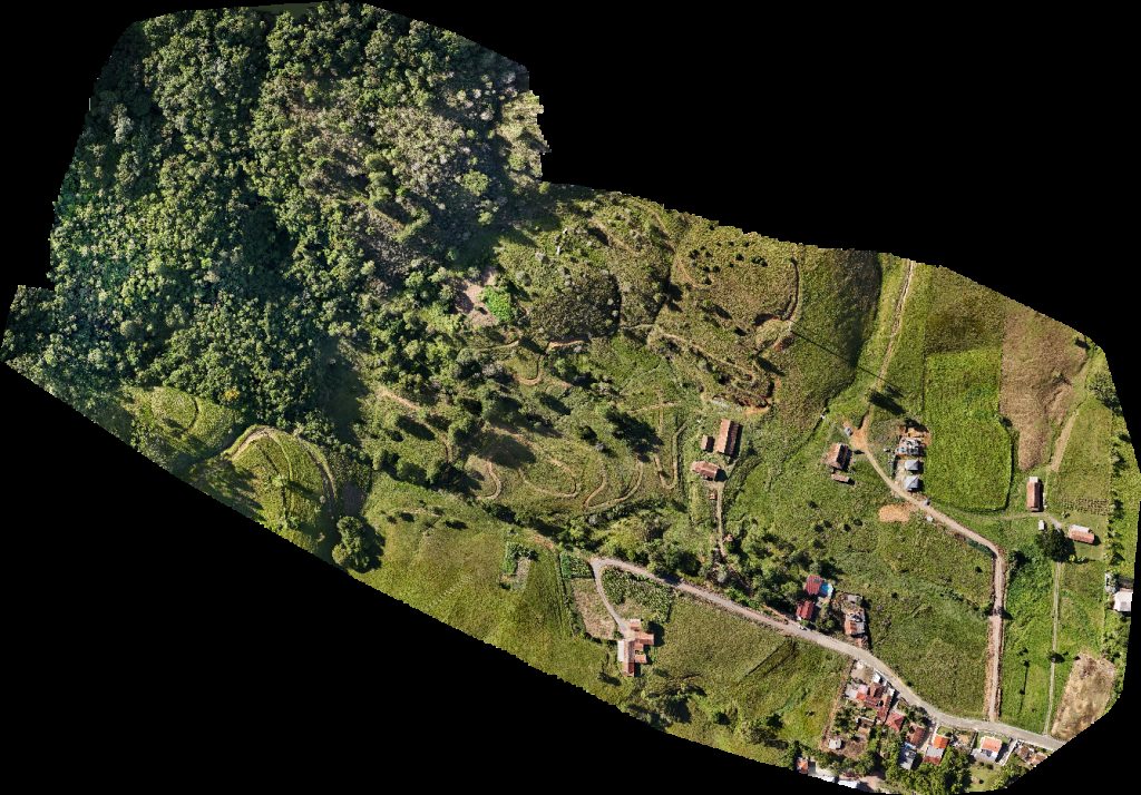 Drone map of Casa Nilso Crespi Obra Kolping Estadual de Santa Catarina Aerial drone map in Rio do Sul, Sc, BR