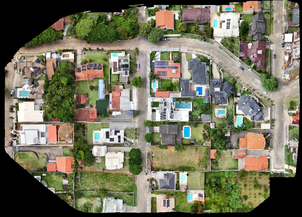Drone map of Kass Decor Betta Consultoria e Engenharia in Sumaré Aerial drone map in Rio do Sul, Sc, BR