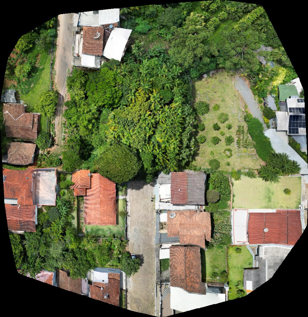 Drone map of RLB Serviços Associados Aryadne in Sumaré Aerial drone map in Rio do Sul, Sc, BR
