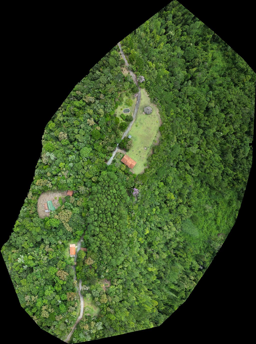 Drone map of Juliana Boettger Salão de Beleza Cabeleireira LG Marcenaria in Taboão Aerial drone map in Rio do Sul, Sc, BR