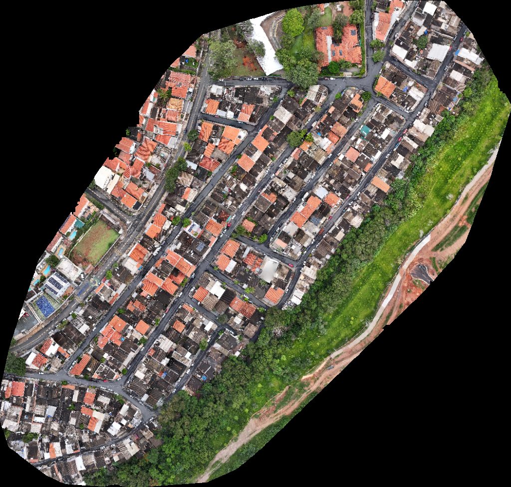 Drone map of Igreja Evangelho Eterno AD Missionária de Jesus Cristo in Jardim Alto da Barra Aerial drone map in Campinas, Sp, BR