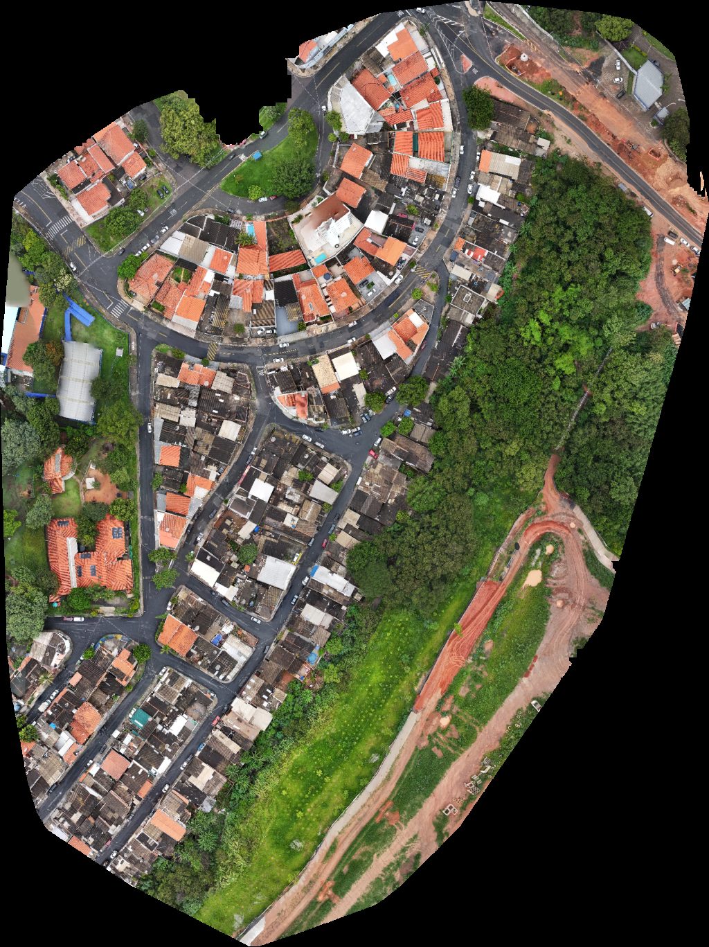 Drone map of Desapega Q eu Preciso GADECAMP in Jardim Flamboyant Aerial drone map in Campinas, Sp, BR