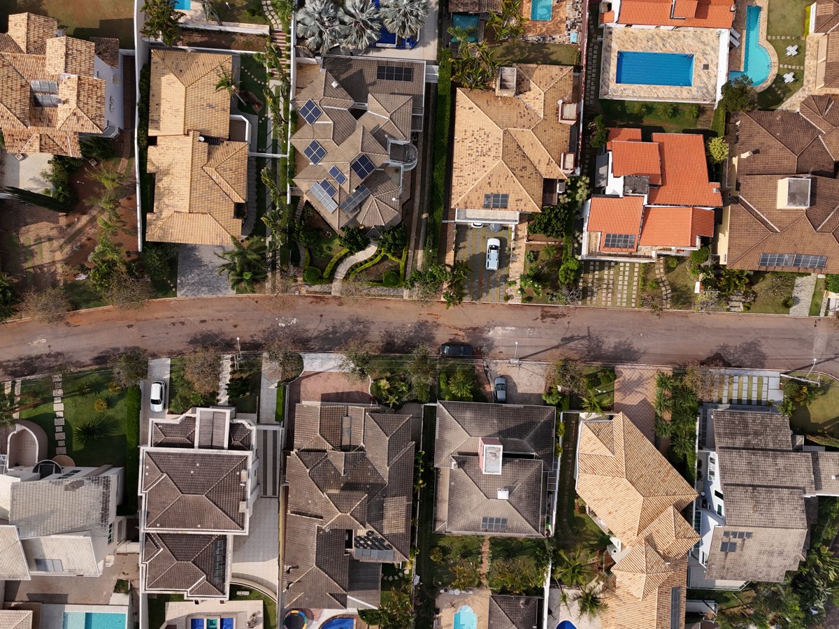 Drone 3d model of Quartier Les Residence Indústria Comércio Twill in Jardim Caxambu Aerial drone 3d model in Jundiaí, Sp, BR