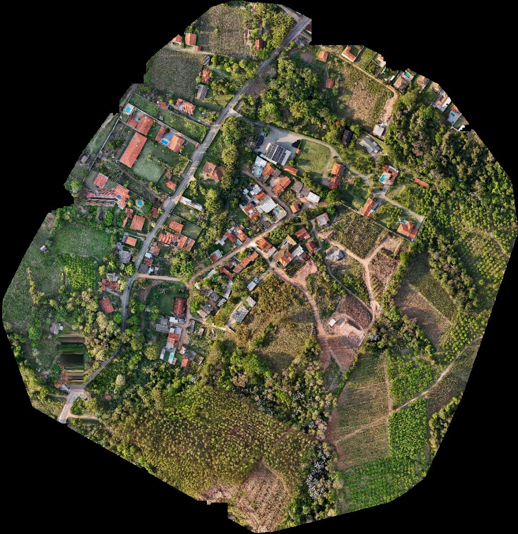 Drone map of FRUTAS ROSEIRA Casa do Chico in Roseira Aerial drone map in Jundiaí, Sp, BR