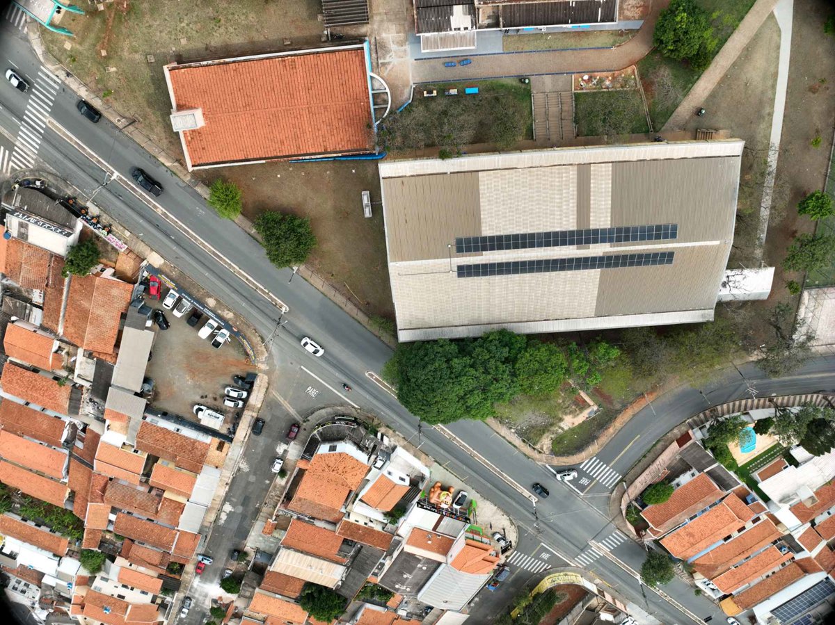 Drone 3d model of AAAETA UNICAMP PA04 in Jardim Sao Paulo Aerial drone 3d model in Limeira, Sp, BR