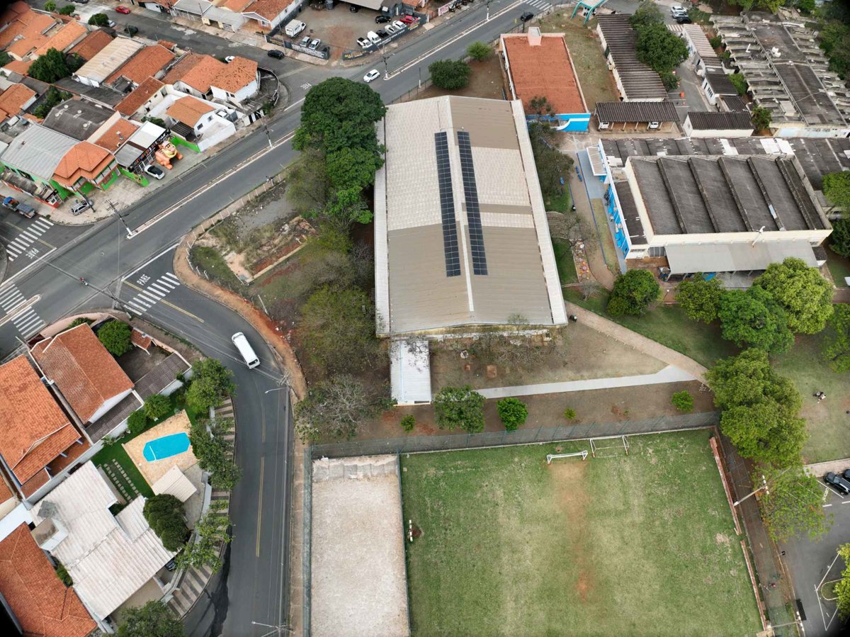 Drone 3d model of AAAETA UNICAMP PA04 in Jardim Sao Paulo Aerial drone 3d model in Limeira, Sp, BR