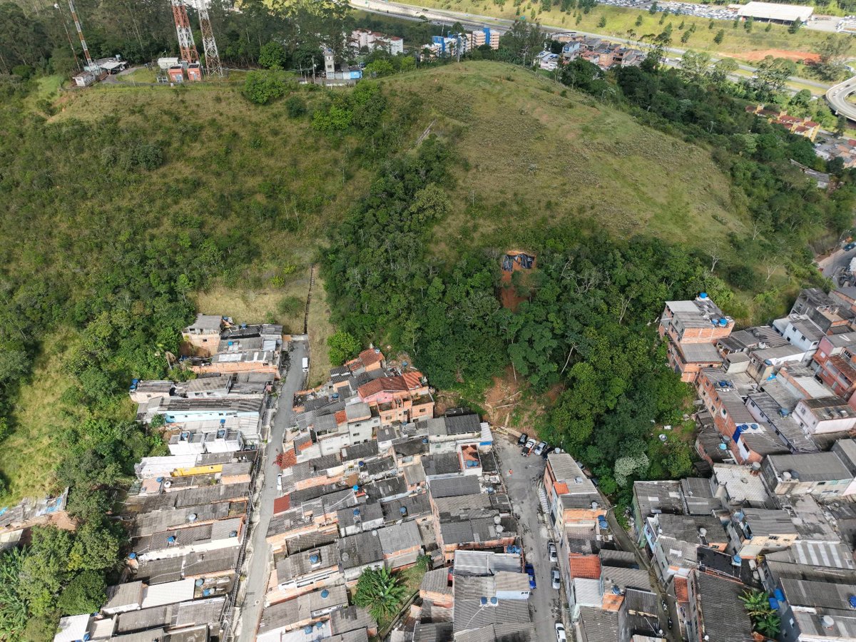 Drone 3d model of Satiro Bolsas Myint Nyat Aung in Jardim Silvina Aerial drone 3d model in São Bernardo do Campo, Sp, BR
