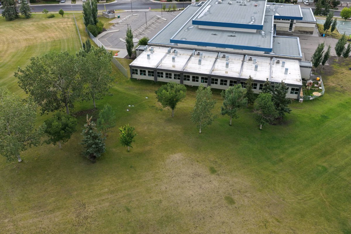 Thumbnail preview for 3D Drone Model of Scenic Acres Baseball Diamond 3 Park in Calgary, Alberta, Canada