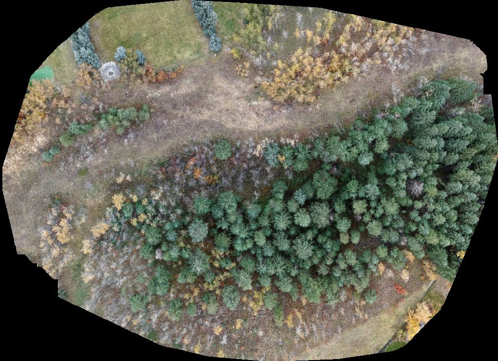 Drone map of Numeric Navigator Heritage Pointe Isle Green Space in Heritage Pointe Aerial drone map in Foothills County, Ab, CA