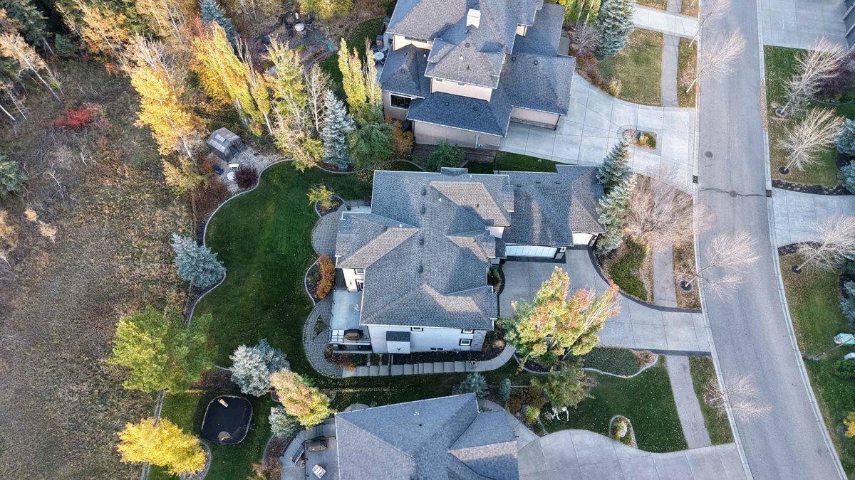 Drone 3d model of Numeric Navigator Park in Heritage Pointe Aerial drone 3d model in Foothills County, Ab, CA