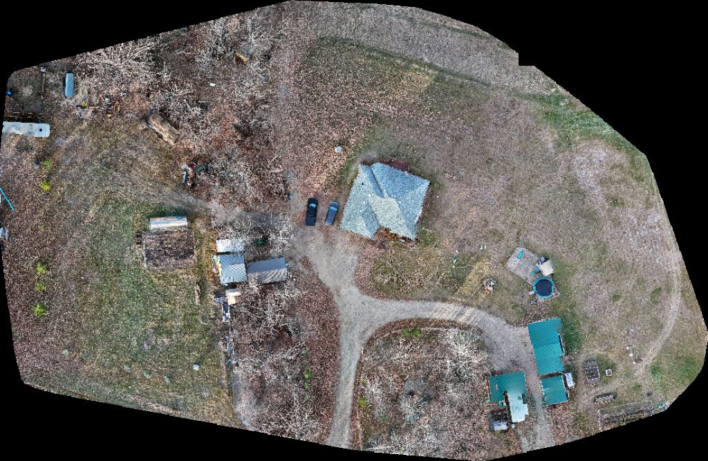 Drone map of Vinnie J s Mechanical Ltd Shrum Lake Aerial drone map in Whitecourt, Ab, CA