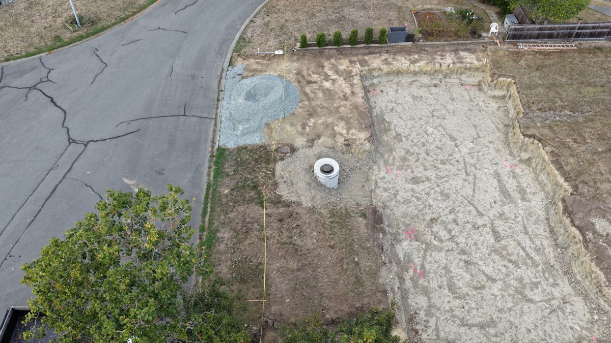 Drone 3d model of Tomahawk Tree Services Ltd Horse Wisdom Farm in w saanich rd Aerial drone 3d model in Brentwood Bay, Bc, CA