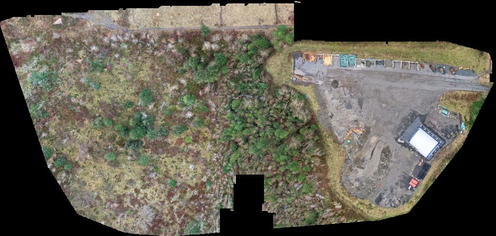 Drone map of Puller s Repairs Ltd Beaver lodge lands hiking parking in beaver lodge Aerial drone map in Campbell River, Bc, CA