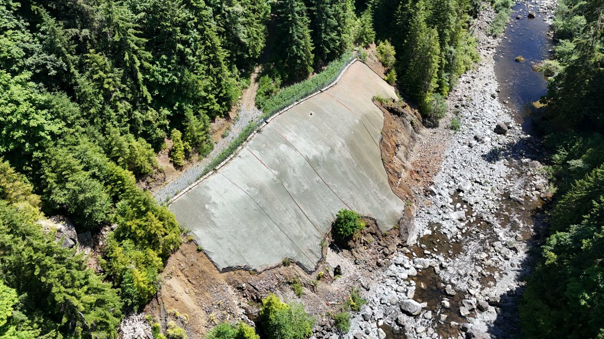 Thumbnail preview for 3D Drone Model of Jordan River Power Station Bc Hydro Gravel Excavating in Capital Regional District, British Columbia, Canada