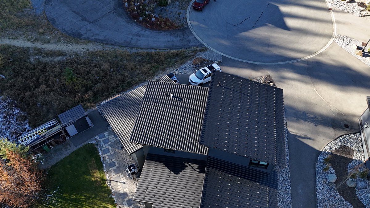 Drone 3d model of Nordic Club Flo Charging Station in trickle creek Aerial drone 3d model in Kimberley, Bc, CA