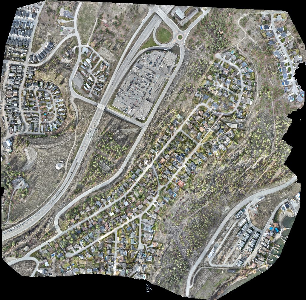 Drone map of All Day Water Station Refill Ryland Gallagher Chamberlain Property Group Aerial drone map in West Kelowna, Bc, CA
