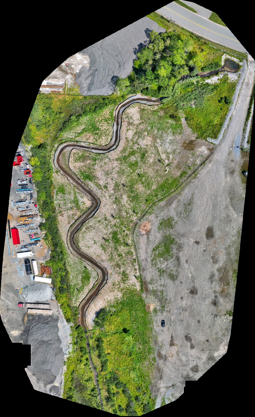 Thumbnail preview for Drone Map of Procanna Pvc Vinyl Windows Jobsite Industrial Rental Services in Saint John, New Brunswick, Canada