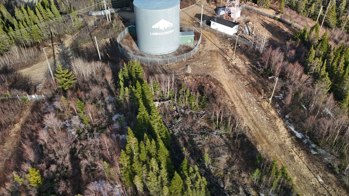Drone 3d model of Hope Haven Sawh Veejai Dr Aerial drone 3d model in Labrador City, Nl, CA
