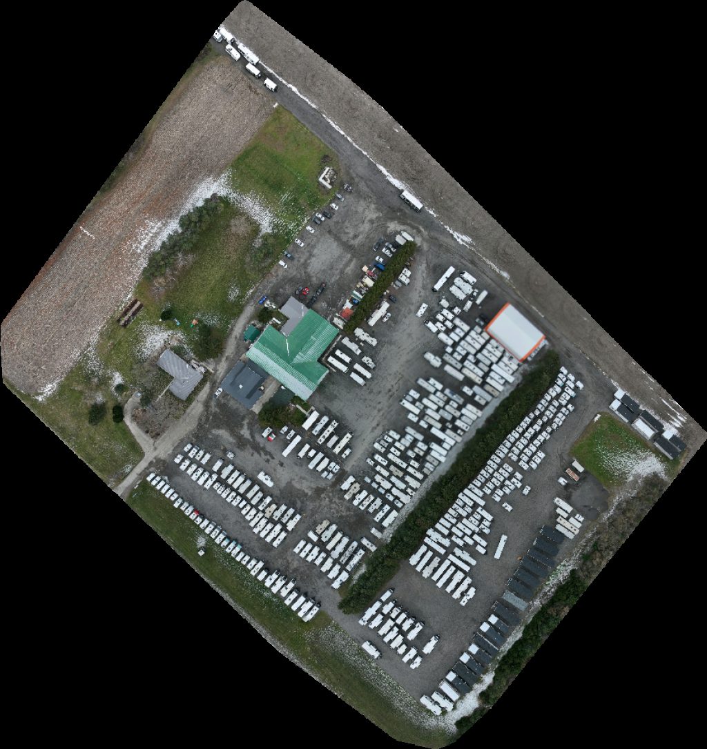 Drone map of Keith s Trailer Sales RV Link Incorporated in elliott tree farm Aerial drone map in Erin, On, CA