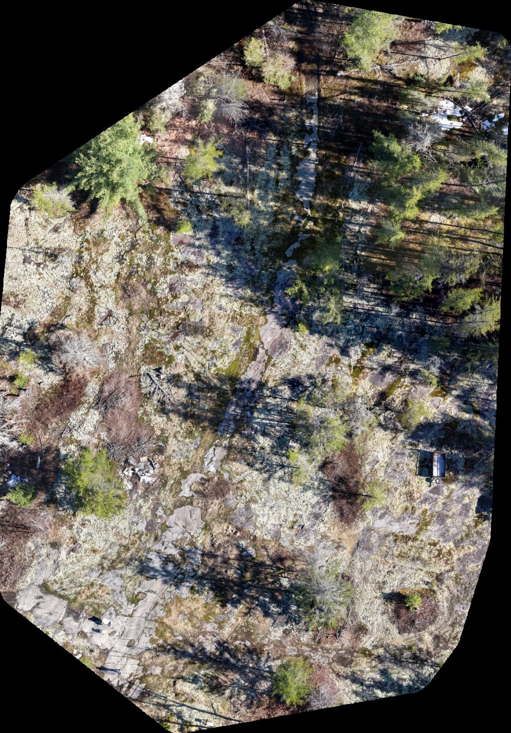 Drone map of Wild Wonders Verdant Fields Farm in Chelmsford Aerial drone map in Greater Sudbury, On, CA