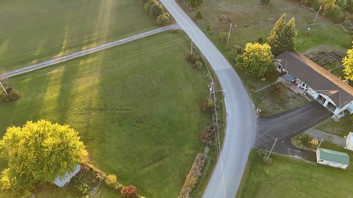 Drone 3d model of Bishops Mills Park Tensen Framing Inc in on main Aerial drone 3d model in Oxford Station, On, CA