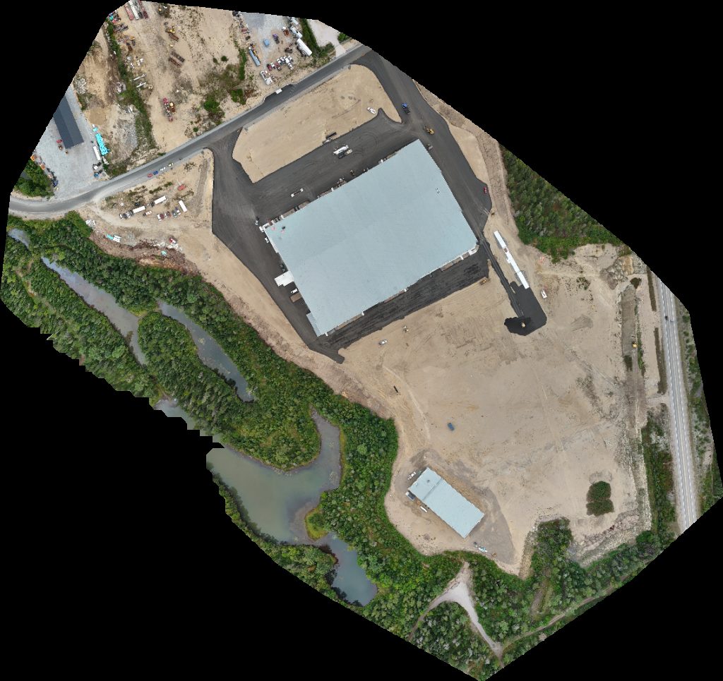 Drone map of Galveco inc Caci Ftd Charlevoix in saint urbain Aerial drone map in Capitale-Nationale, Qc, CA