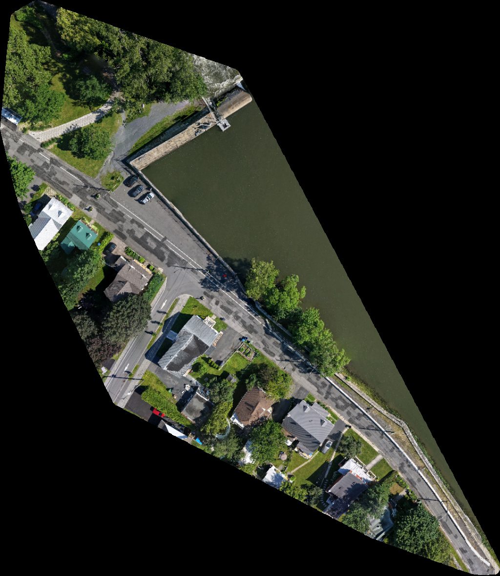 Thumbnail preview for Drone Map of Parc Des Rapides in Chambly, Quebec, Canada