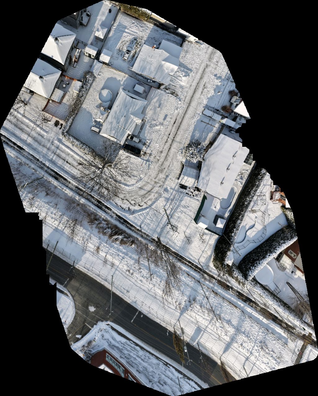 Drone map of Maricourt De Kensington Westley in Saint-Hubert Aerial drone map in Longueuil, Qc, CA