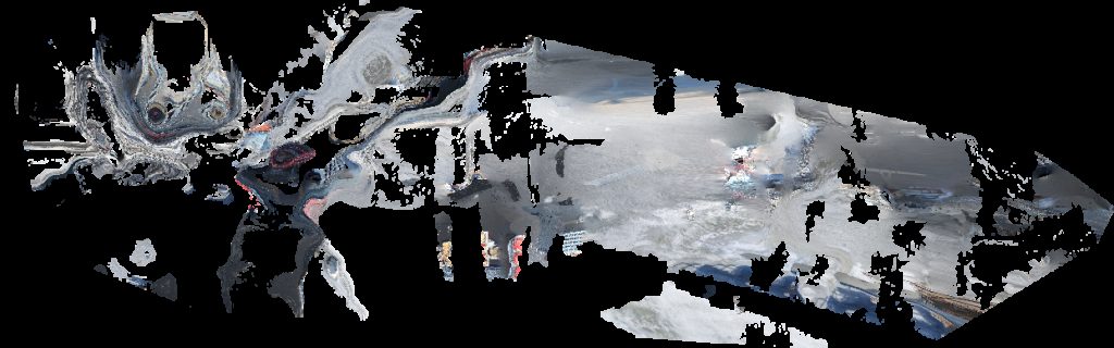 Drone map of Bureau de chantier CNPIAT Sailing Club in de l île Aerial drone map in Senneville, Qc, CA