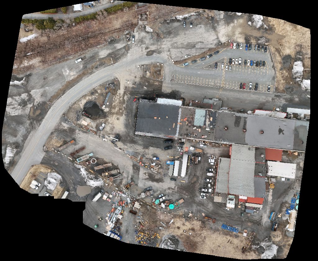 Drone map of GE Turbine Factory Vernova Aerial drone map in Sorel-Tracy, Qc, CA