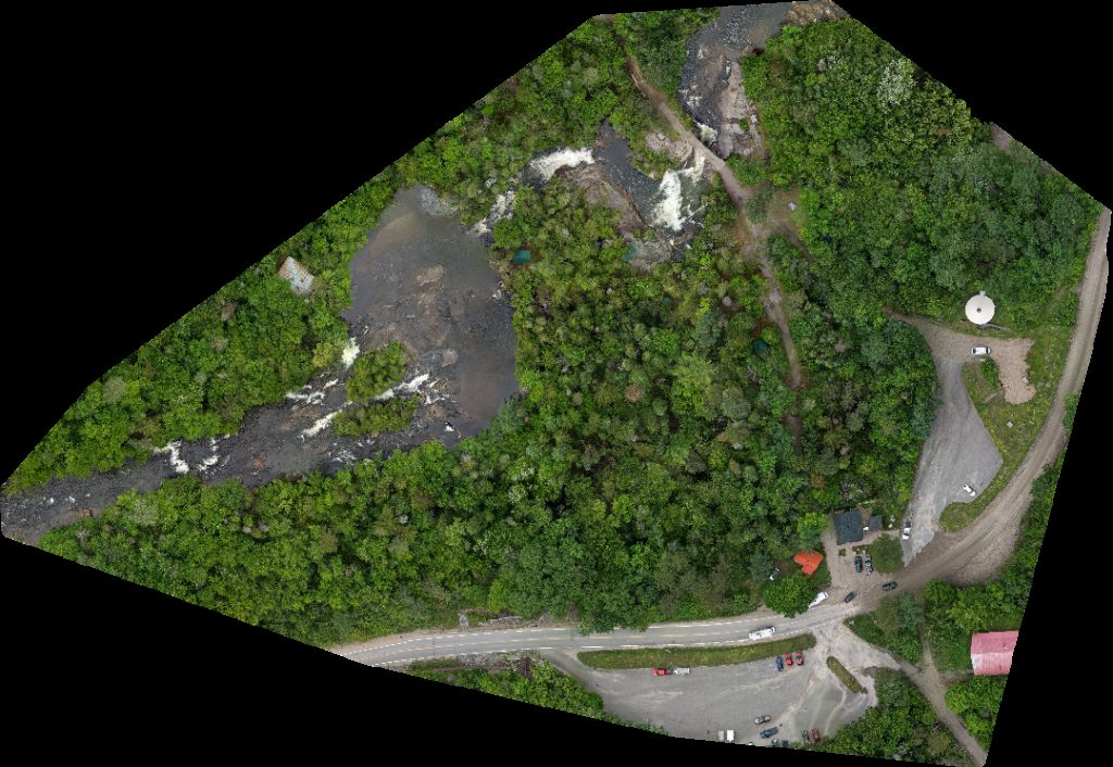 Thumbnail preview for Drone Map of Poste D Accueil Zec De La Rivière Blanche in St Raymond, Quebec, Canada