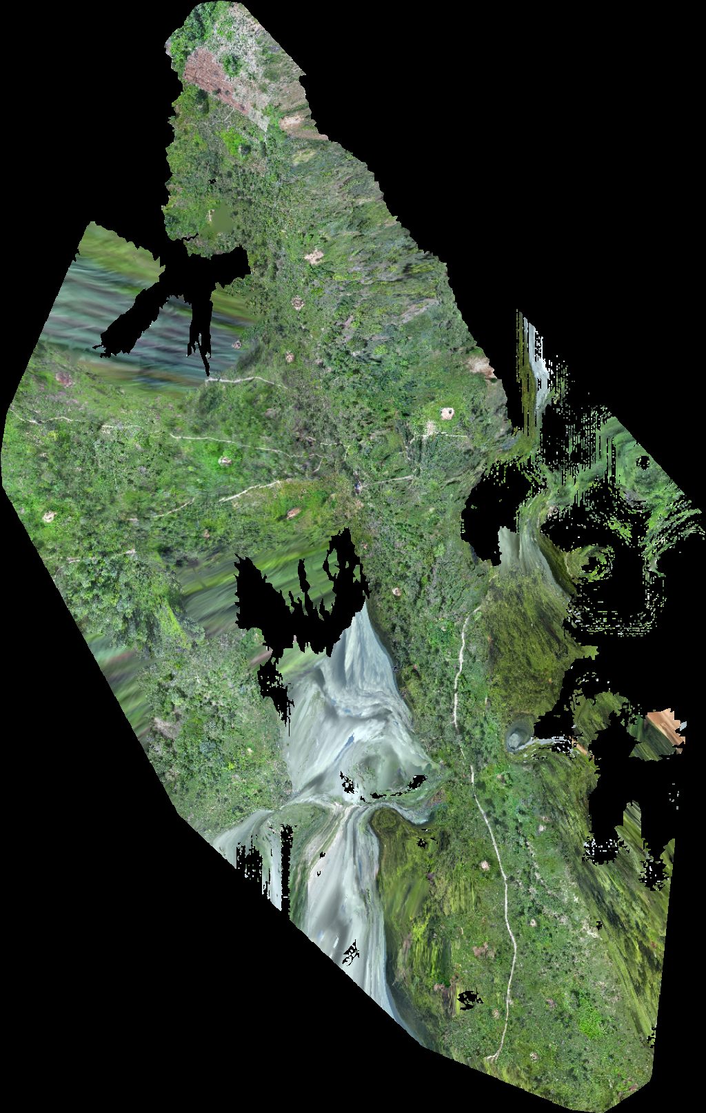 Drone map of Bilgrâce STIM SICODEX in isa sas Aerial drone map in Likasi, Haut Katanga, CD