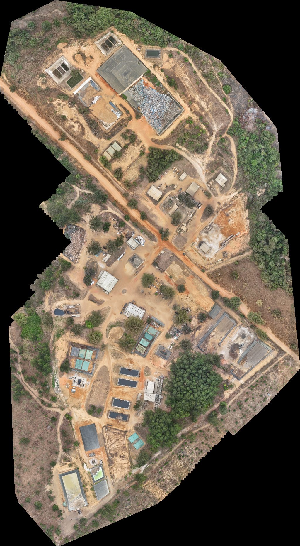 Thumbnail preview for Drone Map of Société Loango Environnement Avenue De La République in Pointe Noire, Kouilou, Republic of the Congo