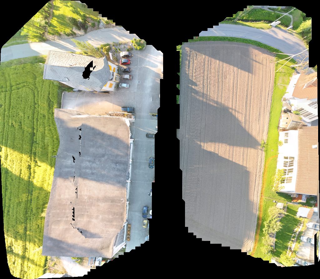 Drone map of Lüthi AG Försterfeuer Aerial drone map in Madiswil, Be, CH
