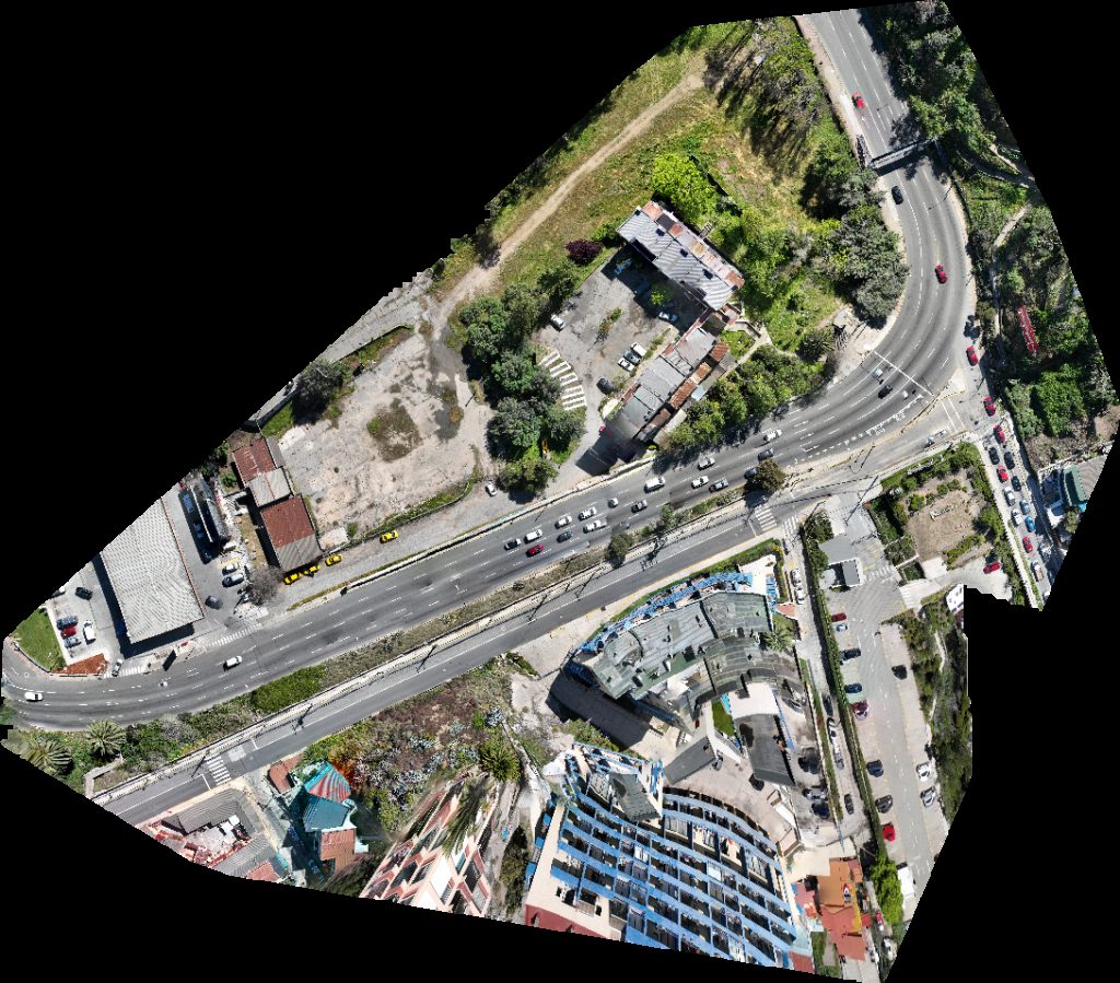 Drone map of Condominio Remodelación Balmaceda Division placeres baron in ex ascensor placeres Aerial drone map in Viña del Mar, Valparaiso, CL