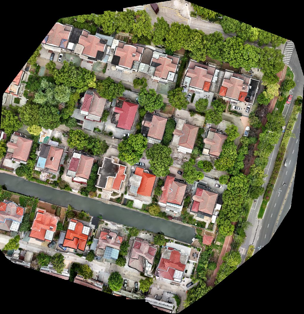 Drone map of Nantong Children Art Culture Further Education School 金水湾花园 in Chong Chuan Qu Aerial drone map in Nan Tong Shi, Region, CN