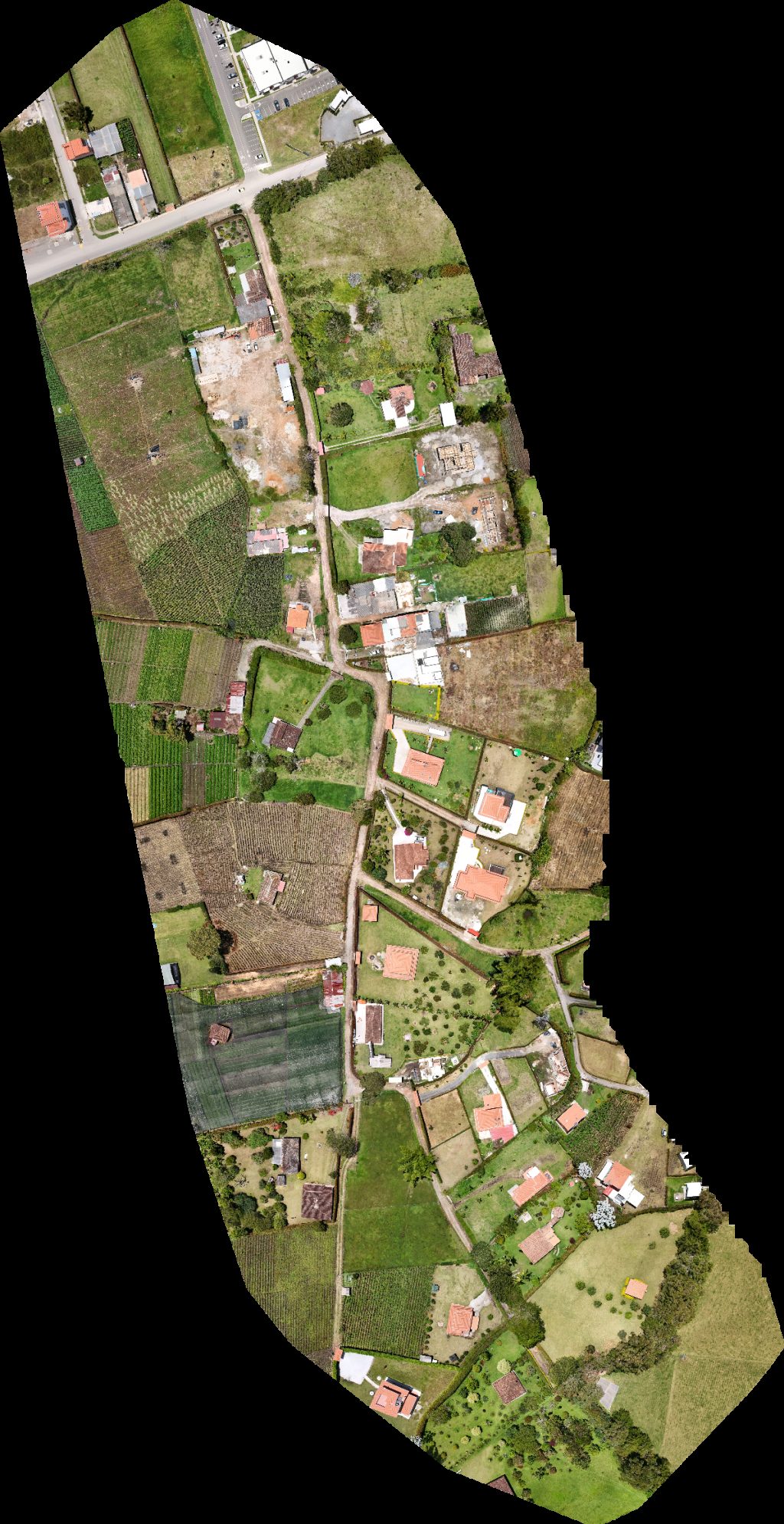 Drone map of Estadero Jackson LIMONAR in la casa Aerial drone map in El Carmen de Viboral, Antioquia, CO