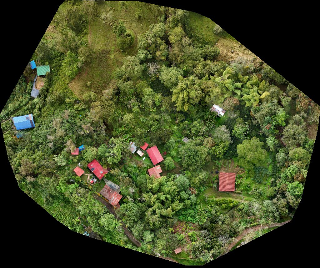 Drone map of Centro de investigación Colibrí Gorriazul Finca El Naranjito in finca la Aerial drone map in Fusagasugá, Cundinamarca, CO