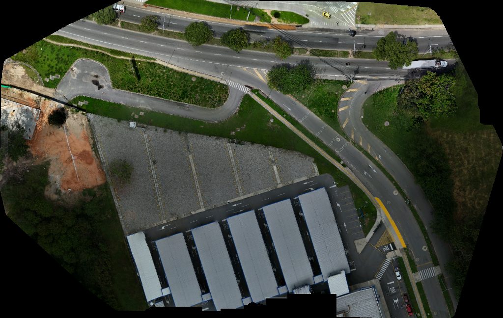 Drone map of Popsy Helado Gourmet Típicas empanadas Aerial drone map in Floridablanca, Santander, CO