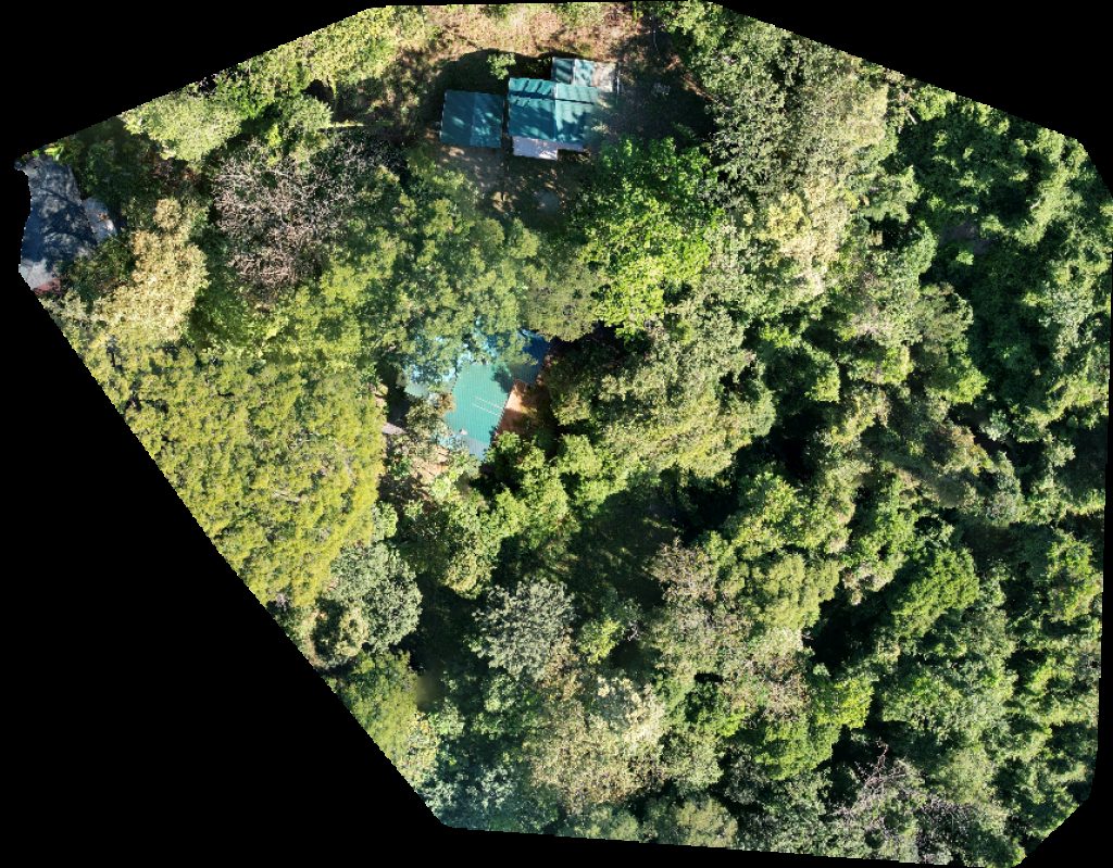 Drone map of Monte del Mar Villa Shemesh Aerial drone map in Carmen Beach, Puntarenas Province, CR