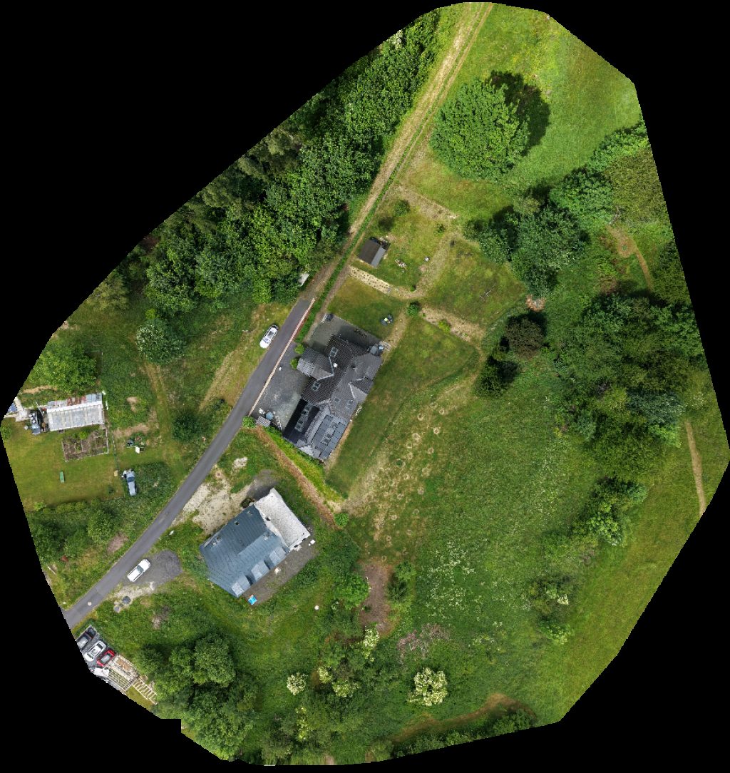 Drone map of Hiking trail JK Quad s r o Aerial drone map in Krásný Les, Karlovy Vary Region, CZ
