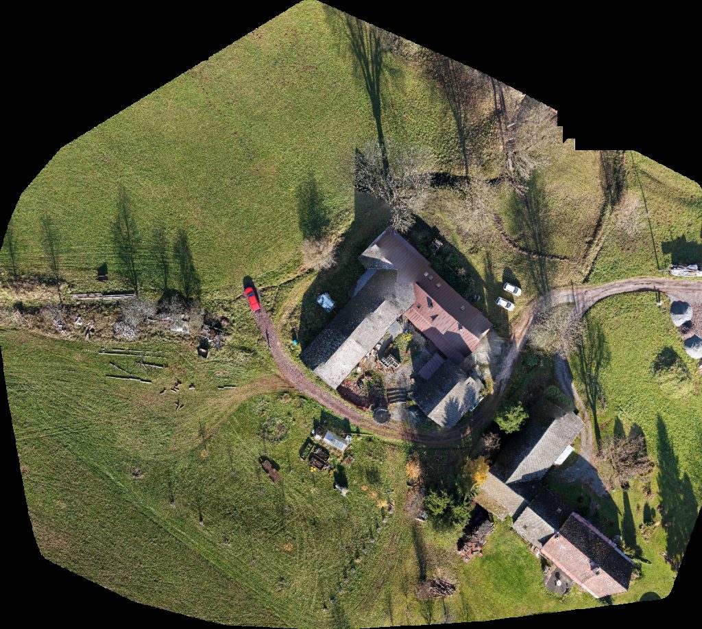 Drone map of škola Zahradnické práce Petr Nosek in 46 Aerial drone map in Horní Kalná, Kralovehradecky Kraj, CZ